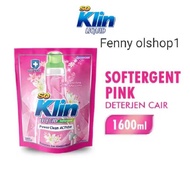 So Klin liquid softergent pink 1600 ml / so Klin liquid jumbo murah