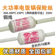 High Power Rice Cooker Thermal Fuse 200 Degree 20A250V230 Degree 20A250V Thick Copper Wire Fuse Wire