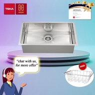 Teka Sink ARQ 70 45 | Sinki Dapur | Large Single Bowl Sink | Under Mount Sink | Stainless Steel Sink | Kitchen Sink