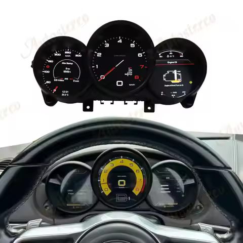 Digital Cluster For Porsche Cayman Boxster 981.1-987.2 2005-2012 Virtual Cockpit Speed Meter Car Das