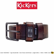 Kickers Leather Belt Buckle For Men (1KICB86521)