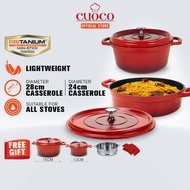 Cuoco Premium Cookware Set CPC5A FREE PCP1000