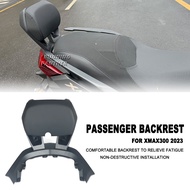 Motorcycle Rear Passenger Seat Tailstock Backrest Back Rest Cushion Pad For Yamaha X-max XMAX 300 Xmax300 2023