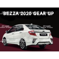 BEZZA NEW 2020 BODY KIT FRONT SKIRT + LED DAY LIGHT / REAR SKIRT LIP (GEAR UP LOOK) ABS BODY KIT BODYKIT