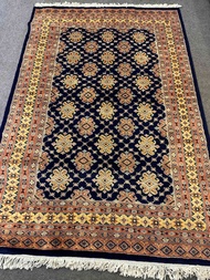 Oriental carpets silk and wool blend size 4x6 ft 120x180 cm from Pakistan 🇵🇰 hand made