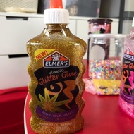 Elmers gold glitter glue for slime