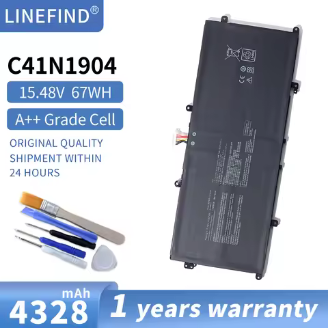 Laptop Battery for ASUS, C41N1904, C41N1904-1, ZenBook 14, UX425UA, UM425IA, UX425EA, UX425JA, BX325