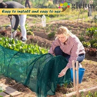 GLENES Greenhouse Tunnel, Collapsible Green Mesh Shade Net Cover, Multi-functional UV Protection Por