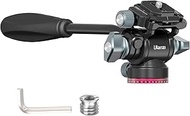 Video Fluid Head for Camera Tripod - ULANZI U-190 Mini Pan Tilt Head Small Panoramic Ball Head with 