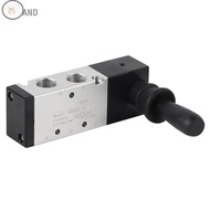 WF  Pneumatic Manual Control Valve 5 Port 3 Position Hand L 0-0.8Mpa 2 Way Air Toggle Spring Return 