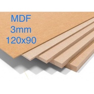 3mm MDF board (120x90)cm, MDF plywood, MDF wood board, MDF plywood