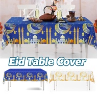 Eid Table Cover Disposable Waterproof Ramadan Tablecloth Hari Raya Home Party Table Decoration 桌布