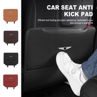 Leather Car Anti Kick Pad Seat Back Protector Mat Accessories For GENESIS gv60 Suv Coupe 3.8 2022 gv
