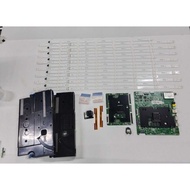 SAMSUNG UA65JU7500K 65" TV MAIN BOARD 1, MAIN BOARD 2, TCON, POWER BUTTON, STRIP, RIBBON CARD AND SP