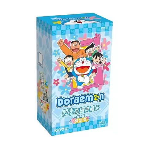 KAYOU Doraemon Time Adventure Collection Card Nobi Nobita Children's Gift Blind Box Collection Card