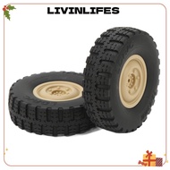 ILIVINLIFE 4Pcs/Set RC Car Wheels, 70mm Diameter High Performance RC Tires, Durable Rubber RC Wheels