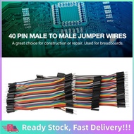 allworld-MY Colorful 10cm Jumper Wires Kit 40pin M to F for Breadboard
