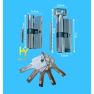 NANCB lock core 7cm - NANCB lock heart used for doors (iron doors, wooden doors, aluminum doors)