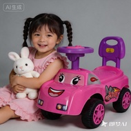 Ride on Car 4 Wheels Baby Car without music for kids 1-3 years old