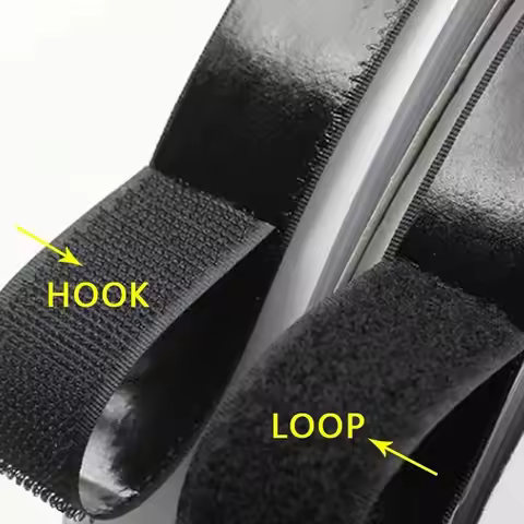 1m/3m/5m/Roll Self Adhesive Hook And Loop Fastener Tape Nylon Strong Back Sticky Hook Strips Mountin