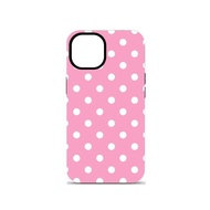 Phone case Applicable iPhone Foundation with white polka dots is suitable for iPhone17promax16e Two 