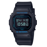 G Shock Dw5600 BBM Dark Black Blue Gshock Petak dw 5600 Biru