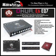 db drive E6 EQ7 Car Audio 7 Band Parametric Equalizer