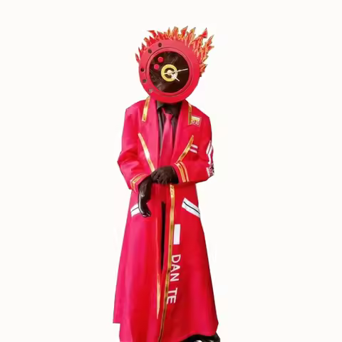 Game Limbus Company DAN TE Cosplay Unisex Halloween Uniforms Costume(not mask) customzied