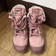 Palladium 復古粉色靴