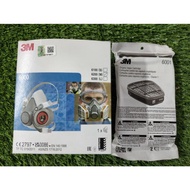 3M 6200 RESPIRATOR (M)+ 3M 100%ORIGINAL SIRIM
