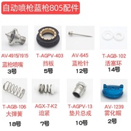 Pistol Sembur Automatik MSG-368/AV-1239/651/AGX-7-K2/T-AGB-101/102 Aksesori Pistol Biru