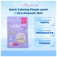 [Easyderm] Acne Patch Set | Hydrocolloid + Magnesium + Microneedle Pimple Patch & Cica Ampoule