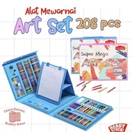 Crayon Art Set 208 Color Coloring Tools Set 208 pcs Colored Pencils Crayon Set - Coloring Tools