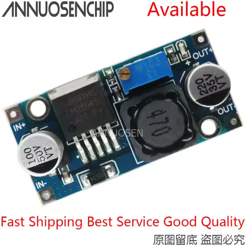 10pcs DC-DC Step Down Converter Module DC 4.0~40 to 1.3-37V Adjustable Voltage Regulator LM2596S-ADJ