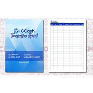GCash TRANSACTION RECORD BOOK