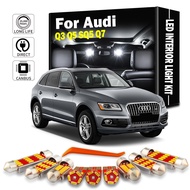 Canbus Indoor Lamp For Audi Q3 8U Q5 8R SQ5 Q7 4L Vehicle Bulbs LED Interior Map Dome Light Kit No E
