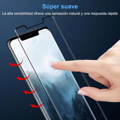 2/4Pcs Screen Protector For Huawei Mate 20 Pro 3D Curved Ultrasonic Fingerprint Tempered Glass