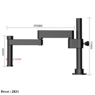 Luowei Microscope Handle Bracket Lw017 Microscope Arm/ Original Microscope Stand