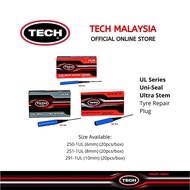TECH Uni-Seal Ultra Stem; Tyre Repair Stem; 250-1UL; 251-1UL; 291-1UL; 6mm; 8mm; 10mm; Tech Tyre Rep