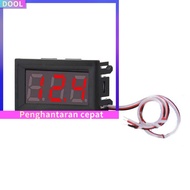 [DOOL]0.56 inch 3 Wire LED Digital DC Voltmeter DC0V-30V Reverse Connection Protection