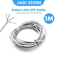 DIGILINK Original Cat5e UTP LAN Cable 1 Meter Grey Internet Network Cable Meter WITHOUT HEAD RJ45 Hi