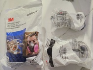 3M 6200 經濟型半面式面罩 口罩, 1621 安全眼罩
