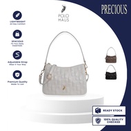 Polo Haus PHABM Classic Collection Women Crossbody & Shoulder Bag PU Leather | Beg Tangan | 手提包