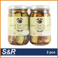 ⊙ ▫ ♈ Mi Cocina Spanish Style Sardines in Olive Oil 2 jars
