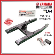 100% ORIGINAL YAMAHA Y15 V1 V2 Y15ZR Y16 Y16ZR REAR SWING ARM + BUSH SET BAX-F2110 5B9-F2123 SWINGAR