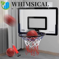 WHIMSICAL Indoor Basketball Hoop Set, Foldable Backboard Mini Basketball Hoop for Kids, Exercise Bas