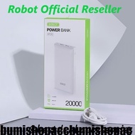 powerbank Robot 20000mAh Powerbank Original Power Bank original 100%