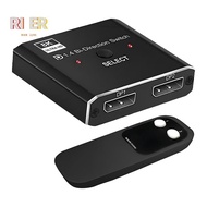 8K DisplayPort Switch 2 in 1 Out/ 1 in 2 Out Display Port DP Switch Supports 8K30Hz 4K120Hz for PC M
