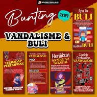 SET POSTER CEGAH VANDALISME DAN BULI