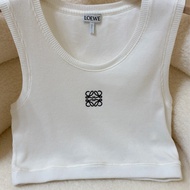 Loewe 白色經典Monogram 背心